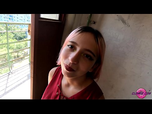 ❤️ Sha'awar ɗalibi yana tsotsar Baƙo a Waje - Cum A Fuskarsa ️❌  Jima'i ❌️❤